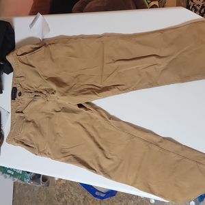 American Eagle Tan Work Pants, Size: W34 x L32